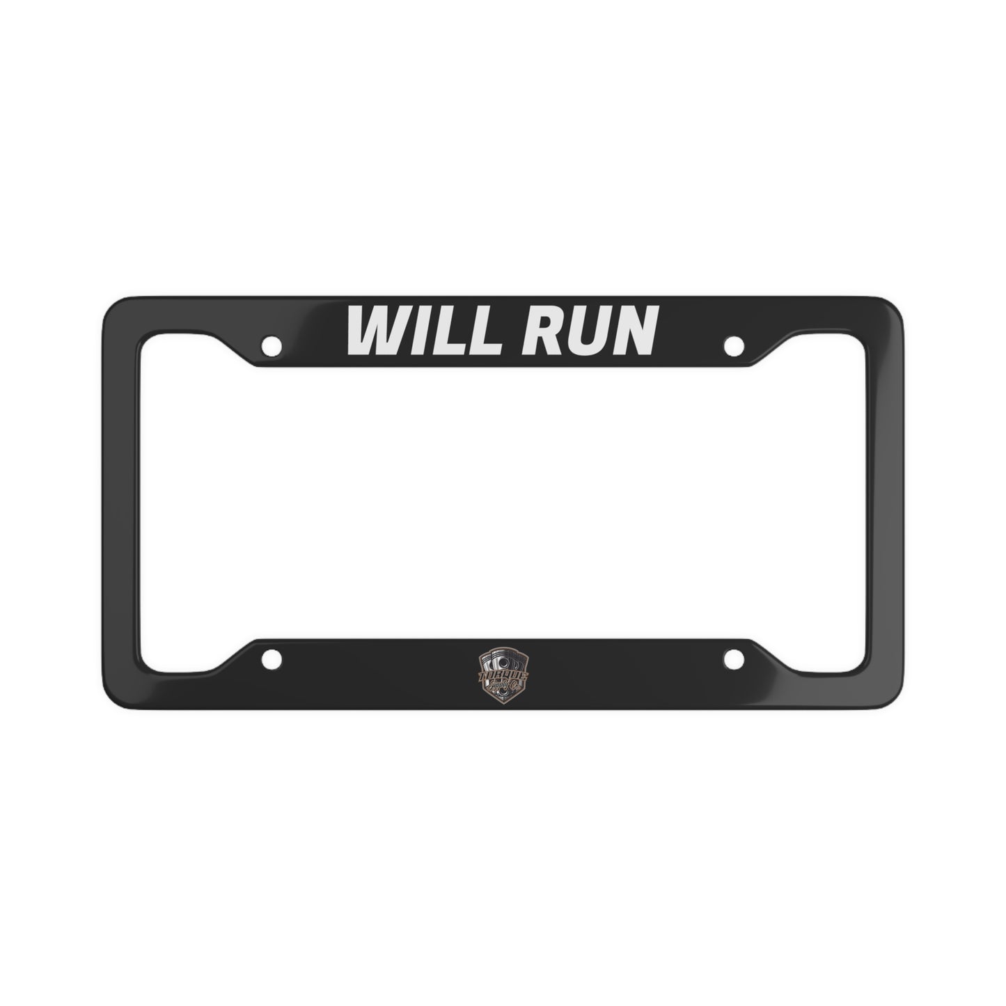 WILL RUN TS-CO License Plate Bracket